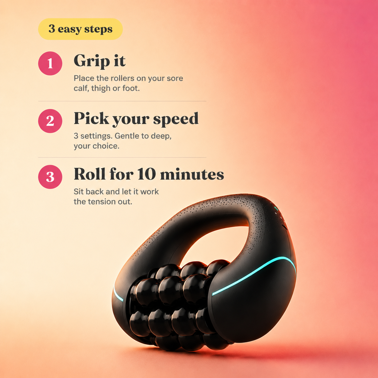 Relaxation Roller Leg Massage Stick